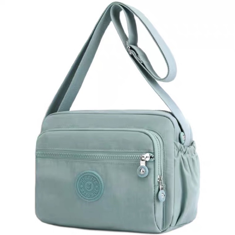 Ready Stock Women Sling Crossbody Bag Waterproof Nylon Colourful M7788 SG Ready Stock