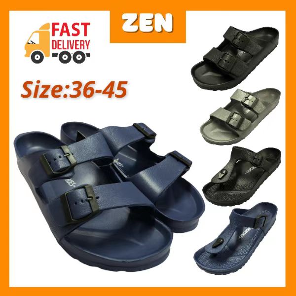 [ZEN] Korea Unisex Breakshoes Design Eva Slipper & Selipar Ringan Lelaki Dan Perempuan 防水韩式拖鞋