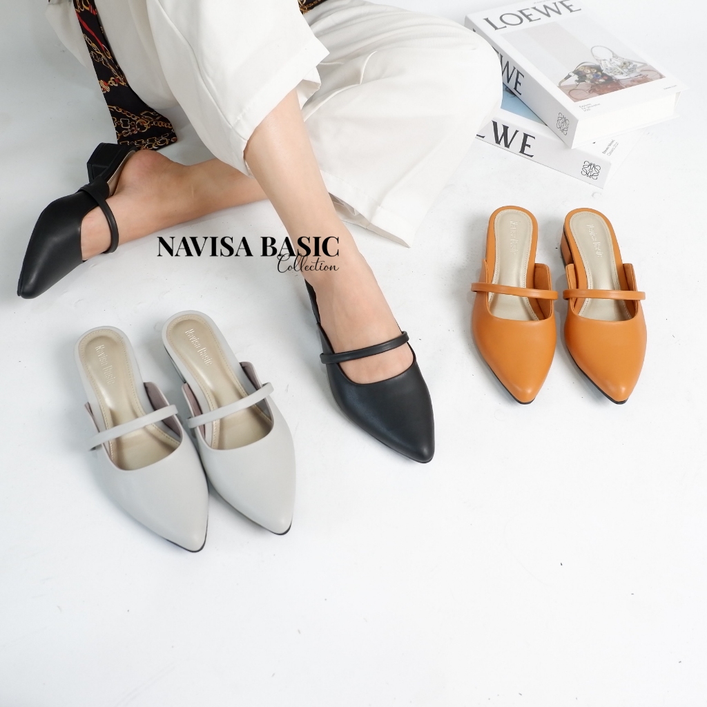 Mules Women's Heels/Heels 3cm Navisa Basic Collection