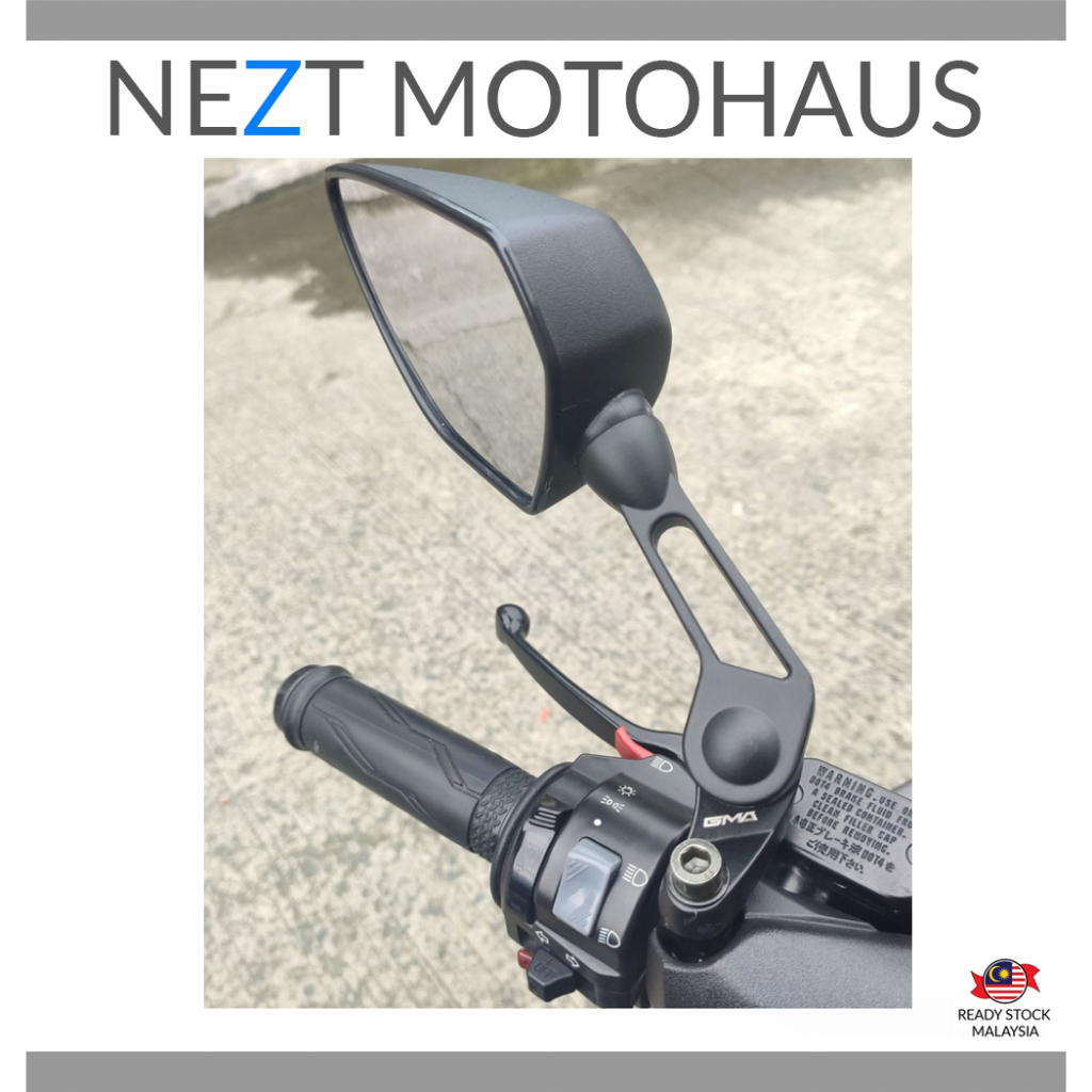 Universal Rear View Side Mirror GMA NEMO 1008 Carbon XMAX NMAX NVX ADV150 MT15 RSX RS150 Y16 Y15ZR MT25 FORZA VF3i
