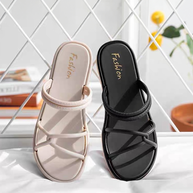 [Shopee Choice] Selipar Wanita / Kasut Perempuan / Selipar Perempuan / Flat Sandal Women / Slides Ladies